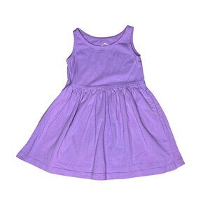 2T Primary Kids Recess Purple Sleeveless Dress